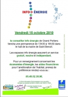 Le conseiller Info Energie à Saint-Benoît
