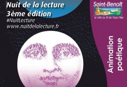 Nuit de la lecture – Bibliothèque de Saint-Benoit