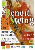 Concert, 8e édition de Saint-Benoît Swing