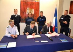 Signature de la convention PM