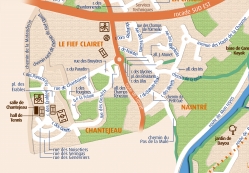 Plan Chantejeau et Naintré