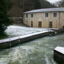 l'hiver à la base kanoé