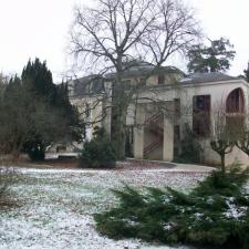 mairie sous la neige