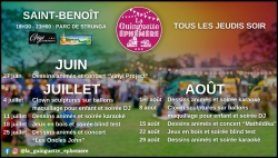 La Guinguette Ephemere revient durant l’été !! Au parc Strunga