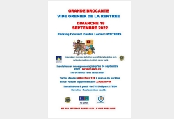 Opération caritative "Grande Brocante et Vide-Grenier"