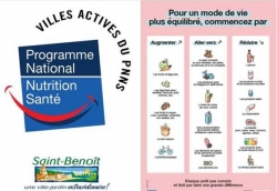 Stand "Alimentation durable et Santé" sur le marché