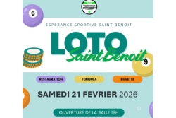 Loto ESSB Foot Organisé par l’Espérance Sportive Saint-Benoît 