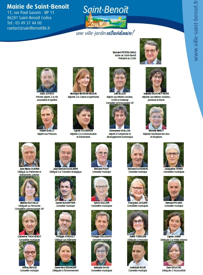 Saint Benoit Le Maire Et Les Elus