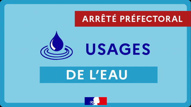 Réglementation temporaire de l'usage de l'eau en période de canicule