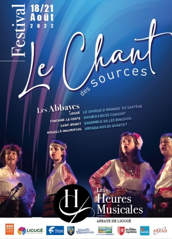 Festival "Les Heures Musicales de l'Abbaye de Ligugé" Le chant des sources
