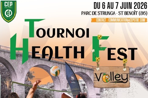 CEP Saint-Benoît - Tournois de volley - Health Fest