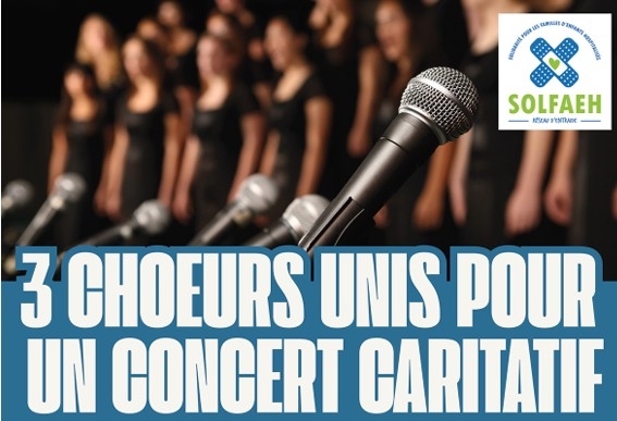 Concert caritatif Organisé par	SOLFAEH